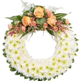 Classic White Wreath