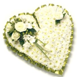 Traditional White Heart