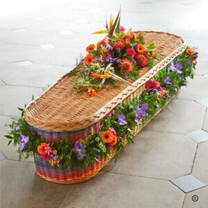 Exotic Casket Spray and Garland